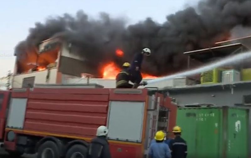 ئاگره‌كه‌ى هه‌ولێر كۆنتڕۆڵ كرا